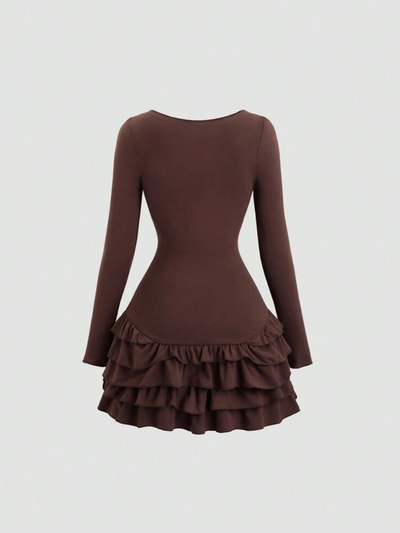 Velour™ | Cocoa Flare Dress
