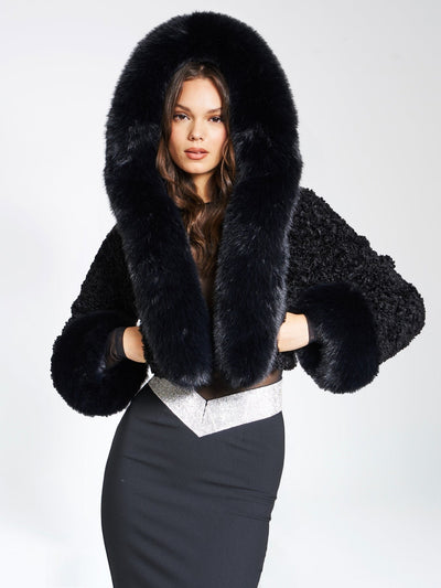 Velour™ | Cropped Fur Coat
