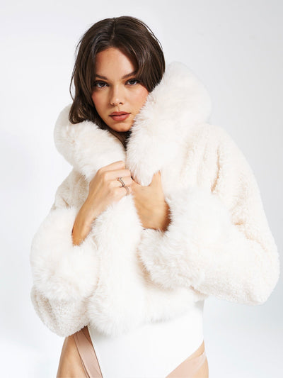 Velour™ | Cropped Fur Coat