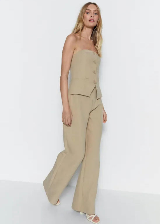 Velour™ | Bustier Tailored Jumpsuit