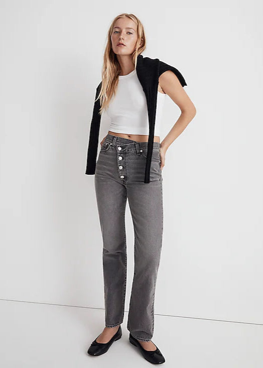 Velour™ | Grey Jeans