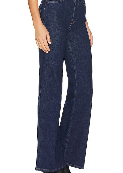 Velour™ | Wide Dark Blue Jeans
