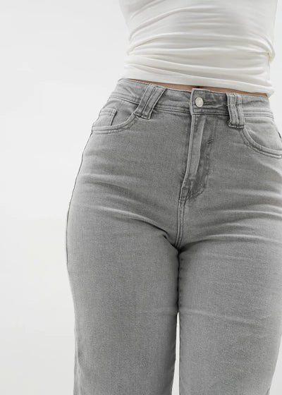 Velour™ | Light Grey Jeans