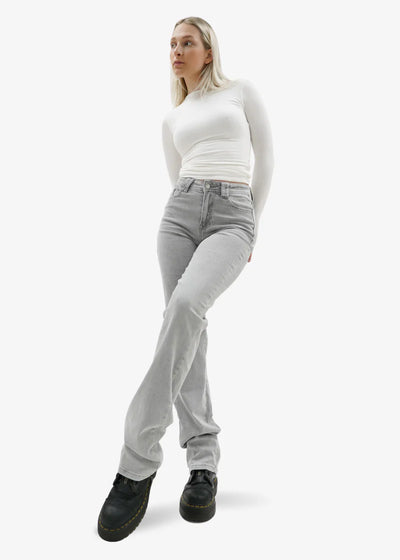 Velour™ | Light Grey Jeans