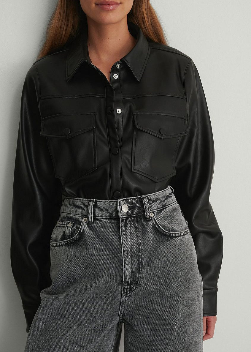Velour™ | Straight Dark Grey Jeans